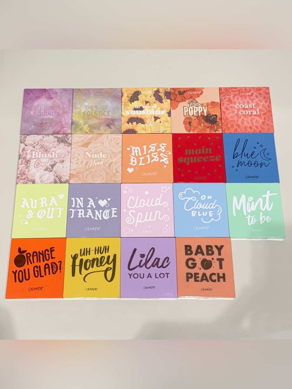 ColourPop Eyeshadow Palette Bundle